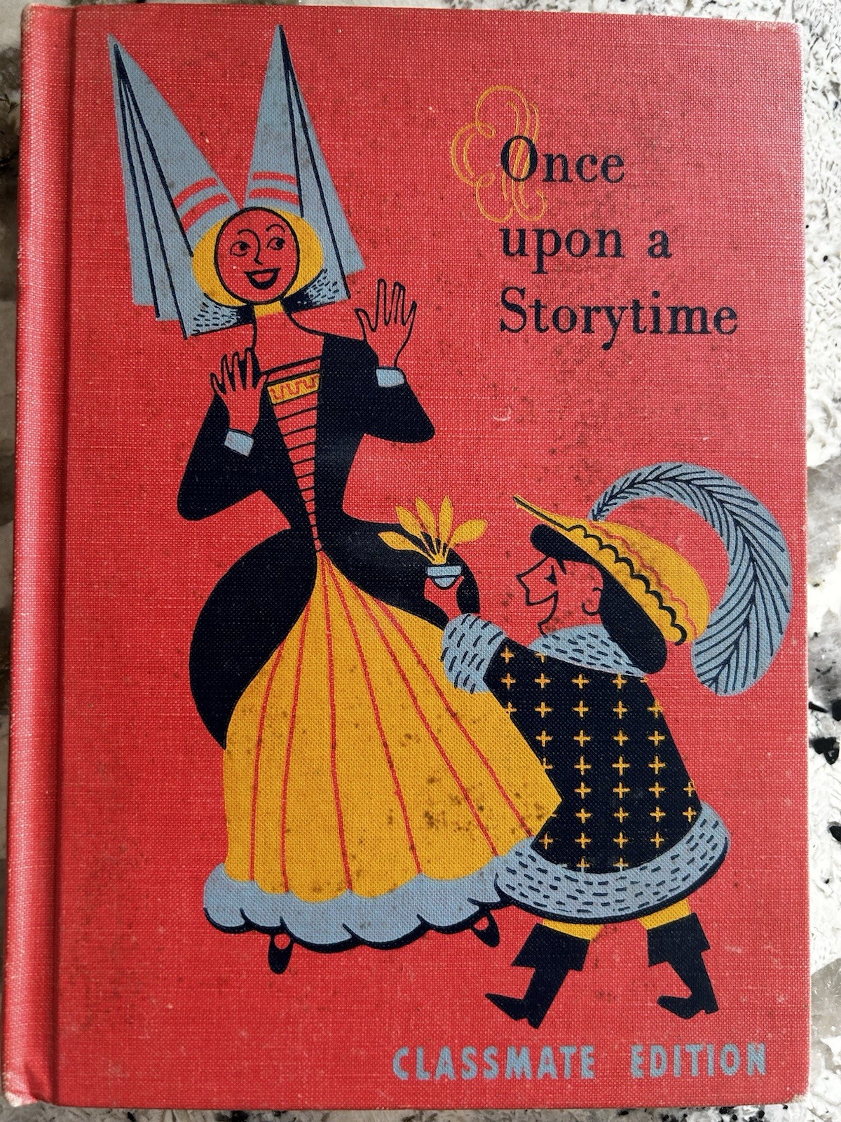 Once Upon a Storytime Classmate Edition by Guy L Bond 1955 hardcover