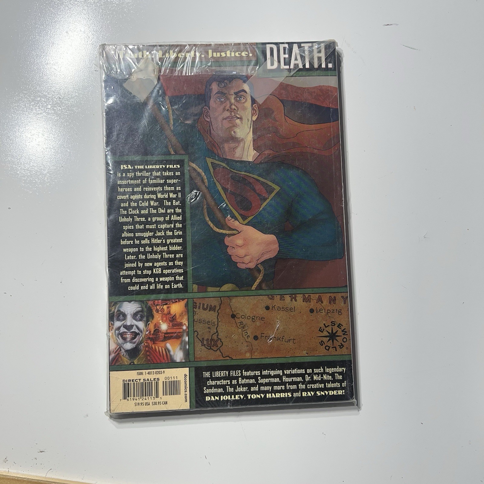Jsa: The Liberty Files – Paperback, by Jolley Dan; Harris Tony – Good
