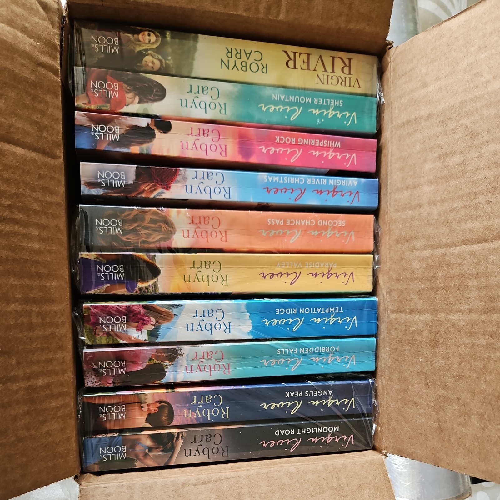 Lot 10~Robyn Carr~Virgin River Book Series~Trade Size Softcovers