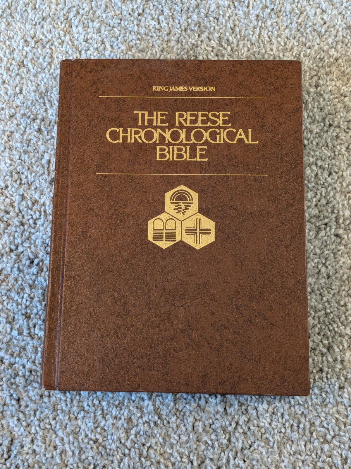 The Reese Chronological Bible 1980 King James Version by Edward Reese, Hardcover