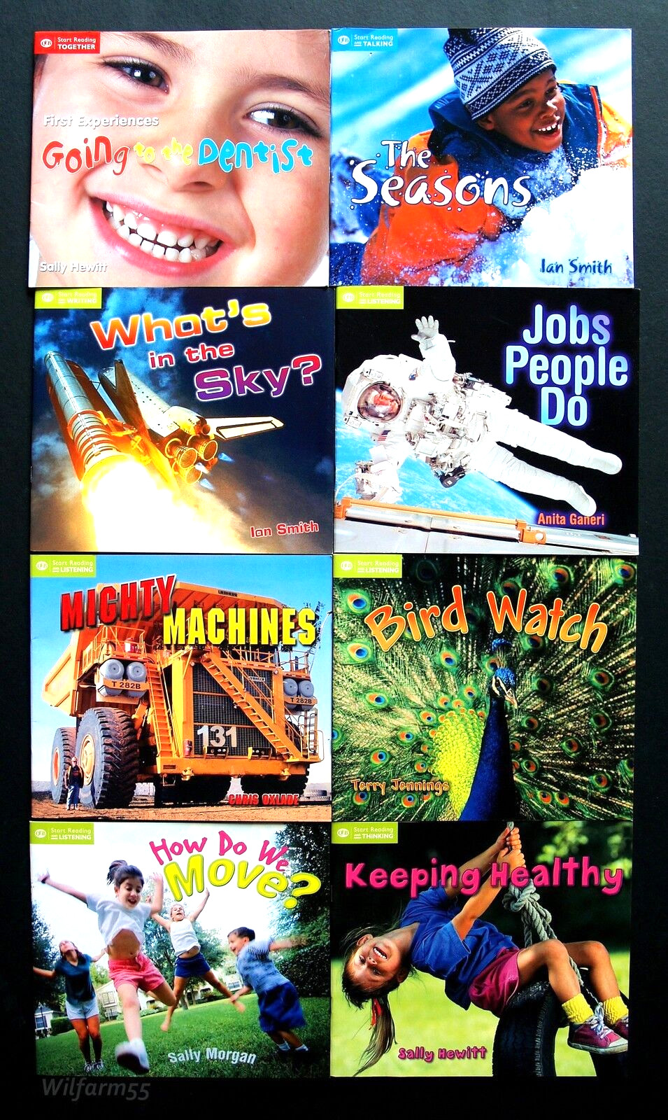 8 Lot QEB START Reading Series Nonfiction Books Learning To Read RL 1st-2nd
