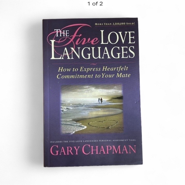 The Five Love Languages by Gary Chapman Paperback, Love & Relationships, Includ…