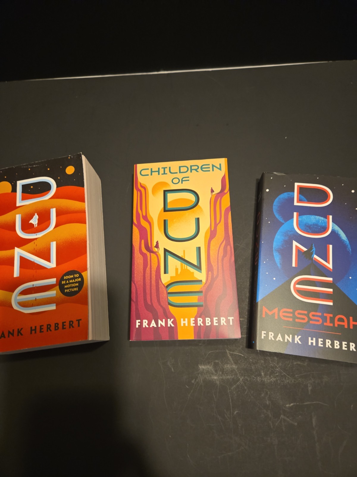 Frank Herbert’s Dune Saga 3-Book Boxed Set Very Good Condition!