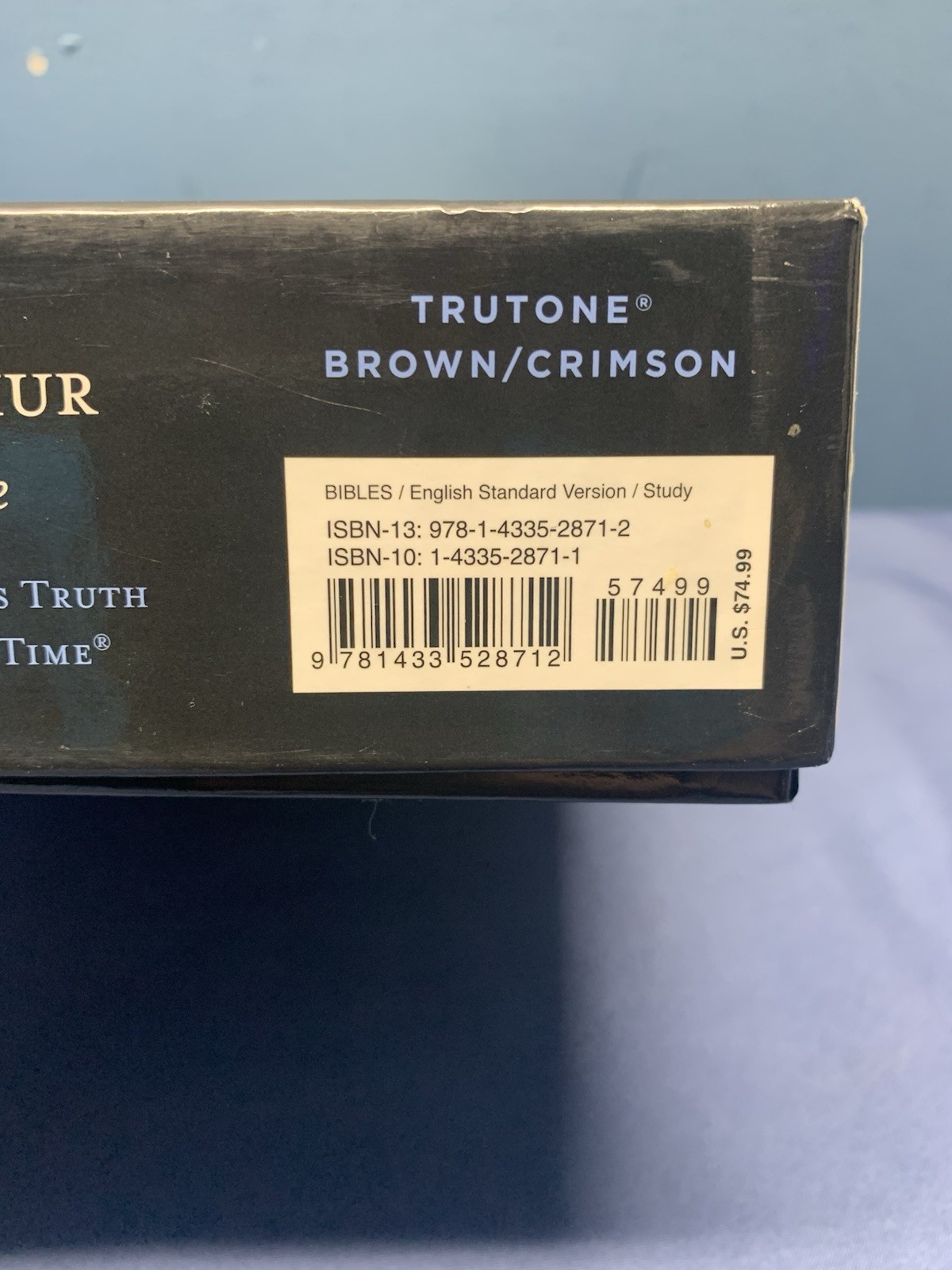 ESV MacArthur Study Bible (TruTone, – Imitation Leather, by ESV Bibles by – Good