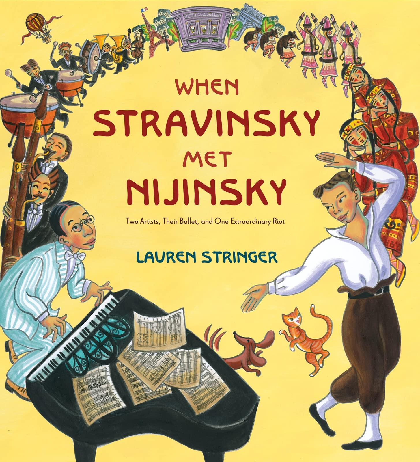 When Stravinsky Met Nijinsky by Lauren Stringer