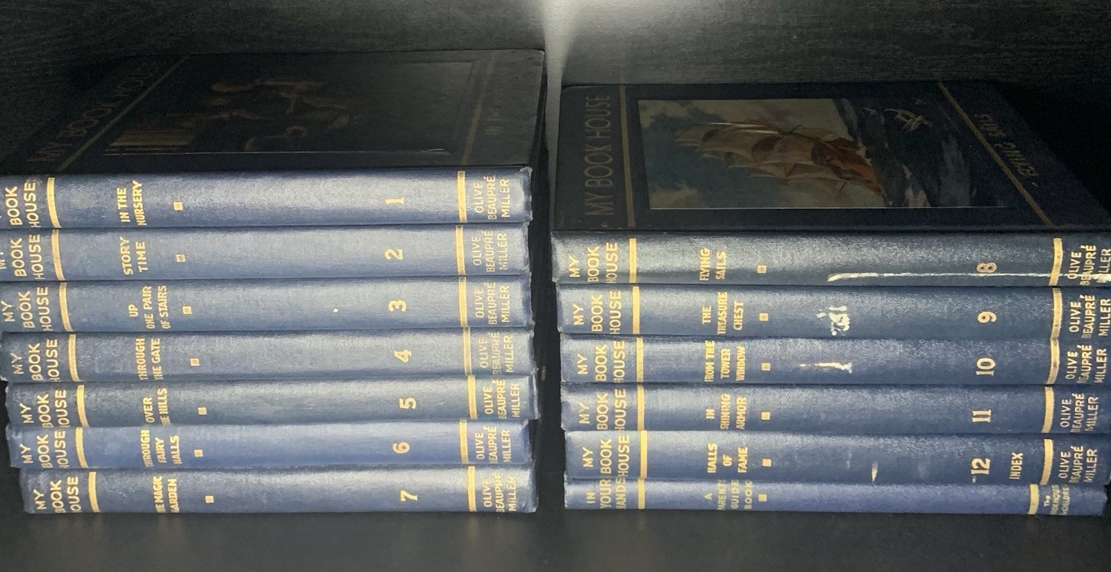 Vintage My Book House Complete Set Volumes 1-12 + In Your Hands Parent Guide 🔥