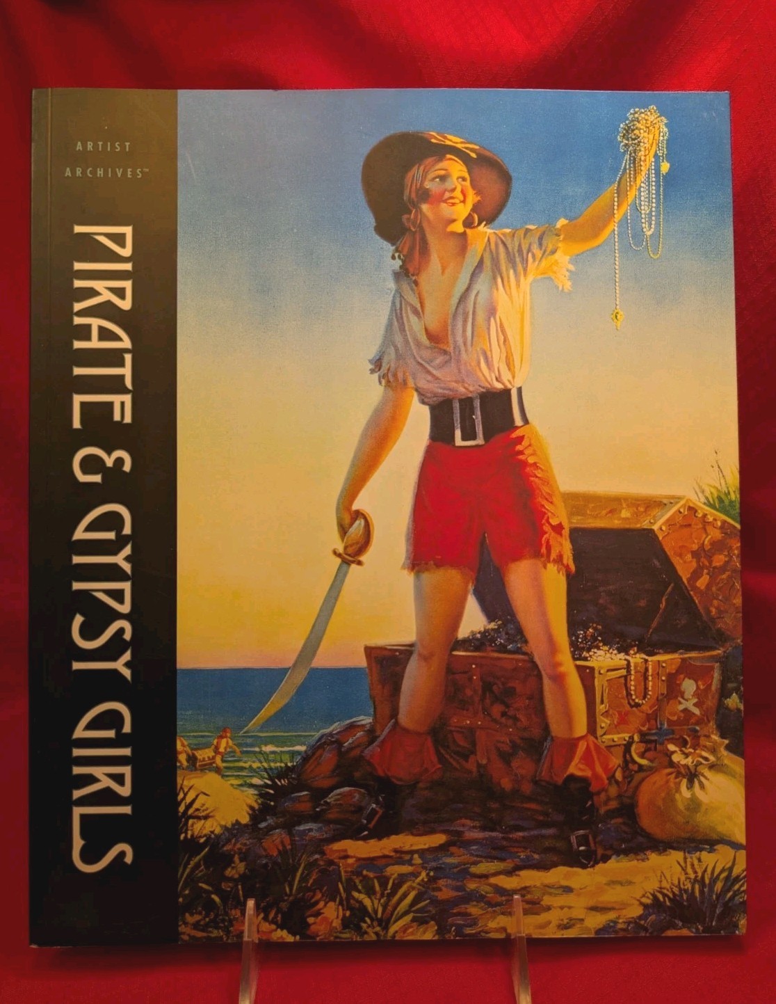 Pirate & Gypsy Girl Pin-ups (2002) 14 Vintage Style Pin-up Art Poster Book