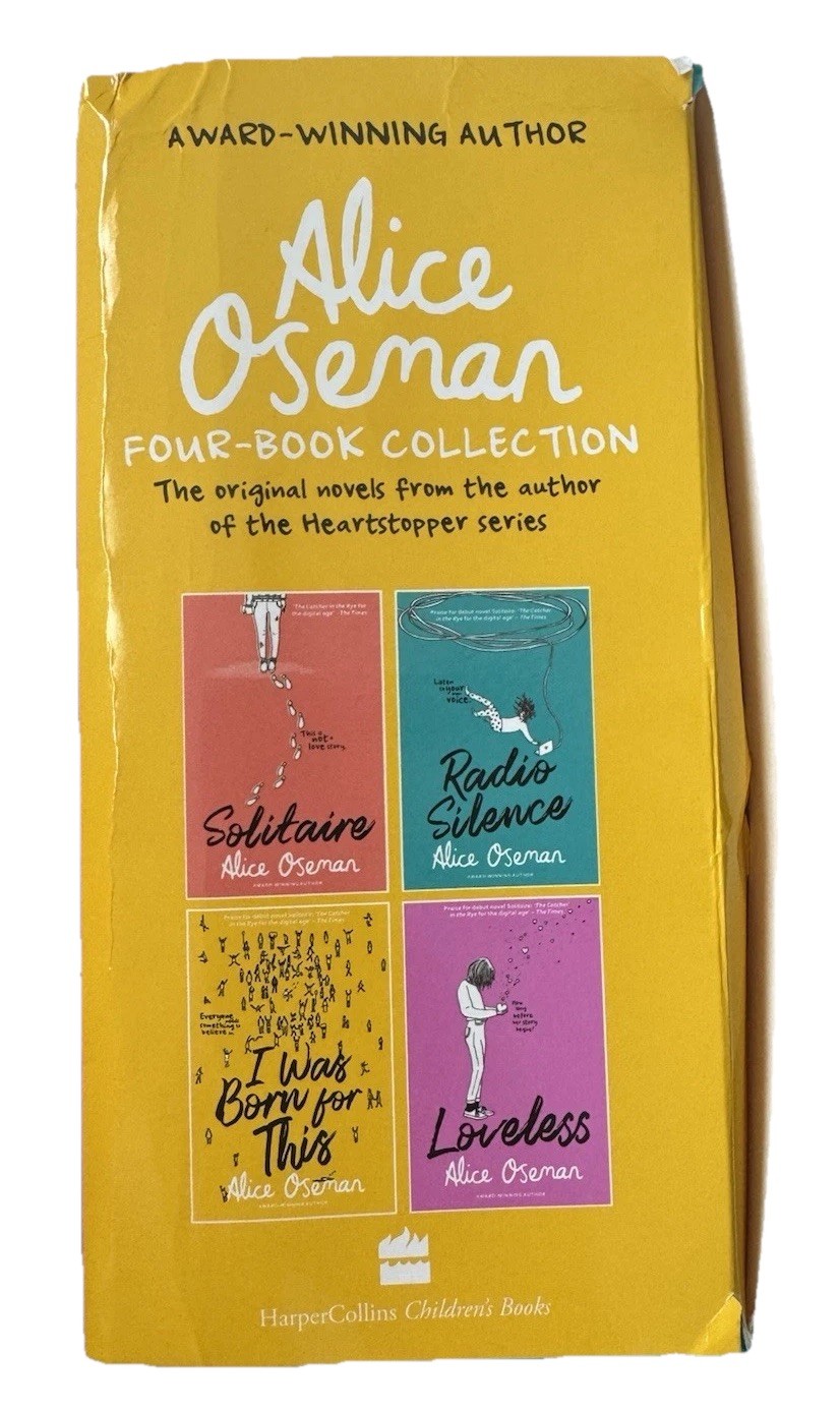 Alice Oseman 4 Book Collection Box Set