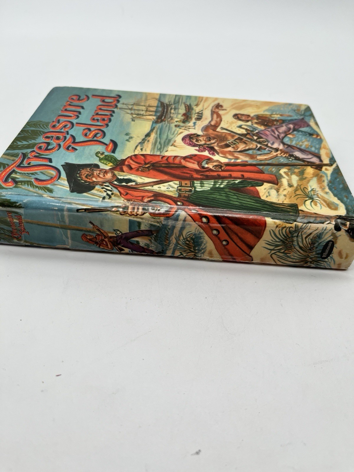 1955 Treasure Island Whitman Publishing Hardcover Vintage Illustrated Classic