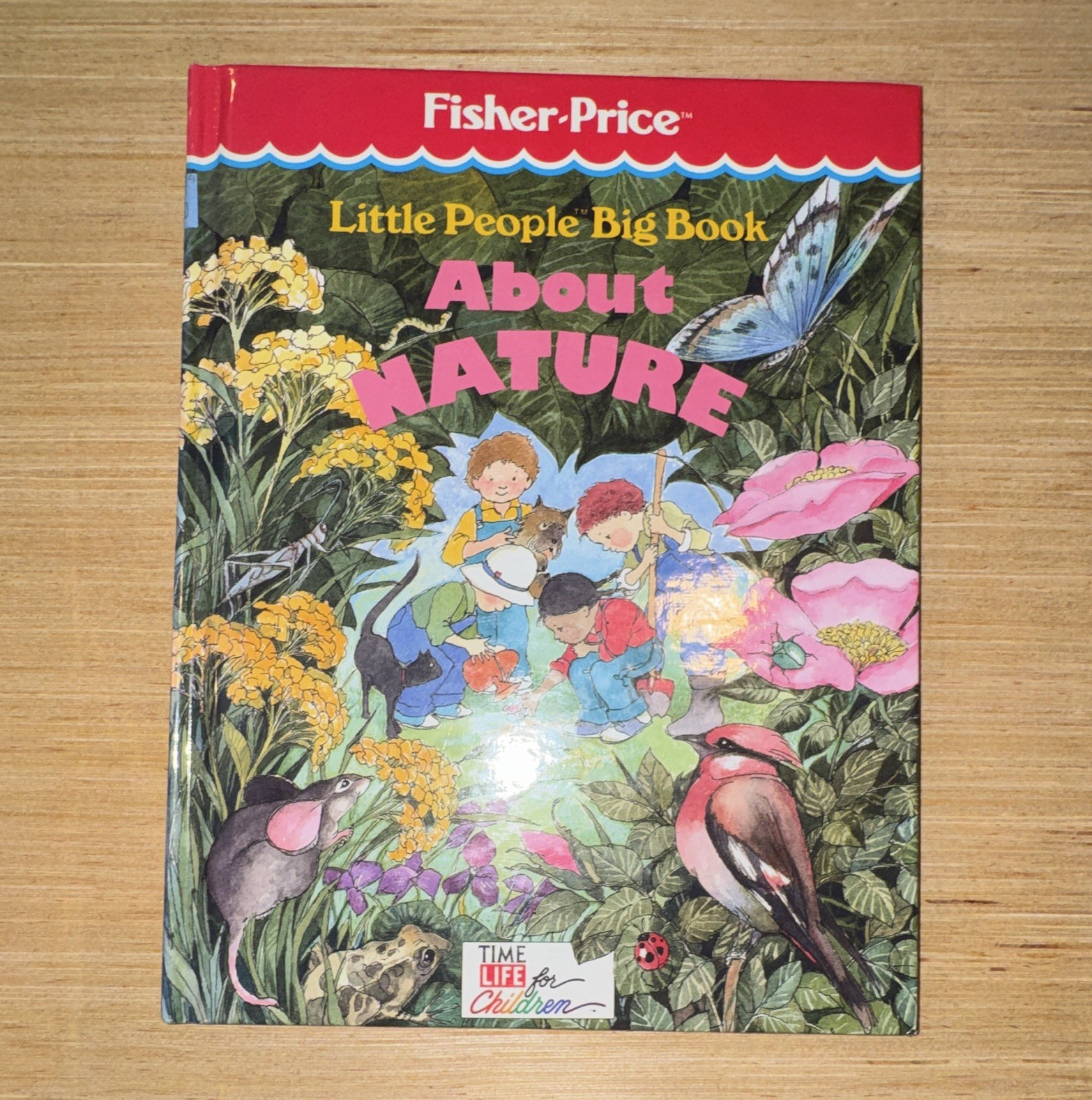 Fisher-Price Little People Big Book About Nature Hardcover Illustrated