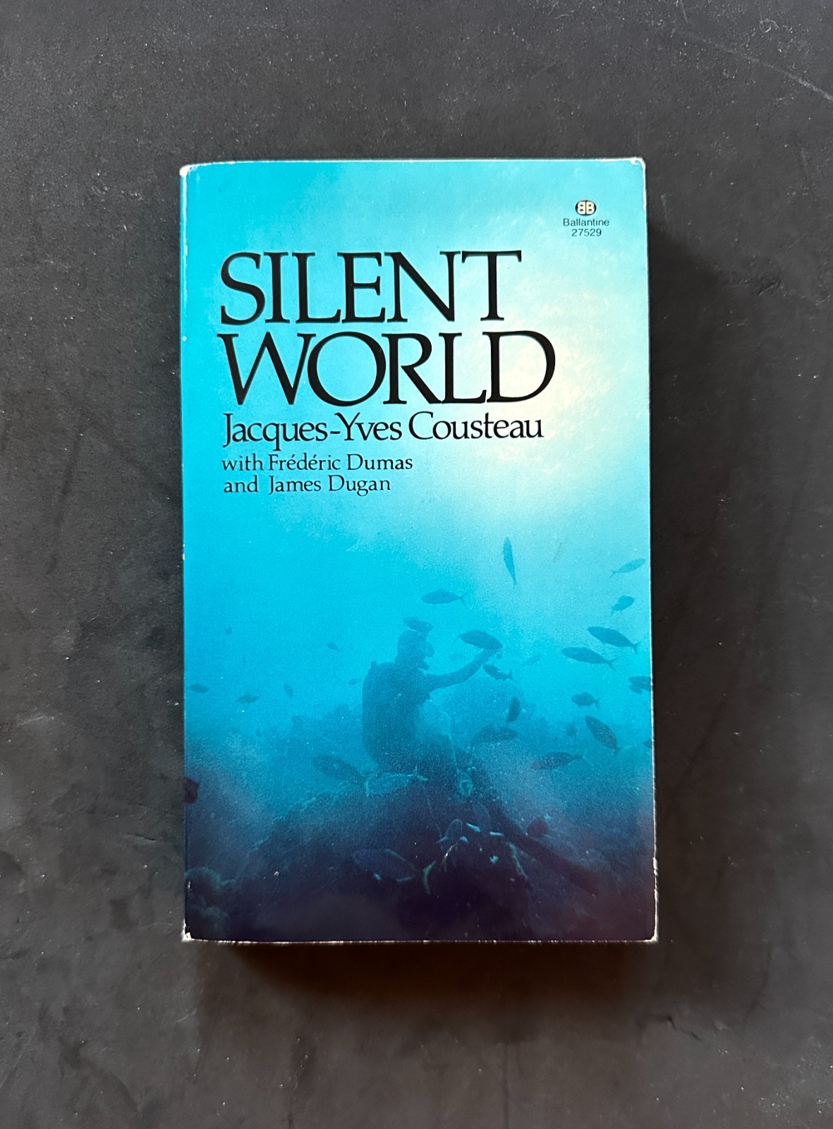JACQUES-YVES COUSTEAU The Silent World | 1977 Ballantine Mass Market Paperback