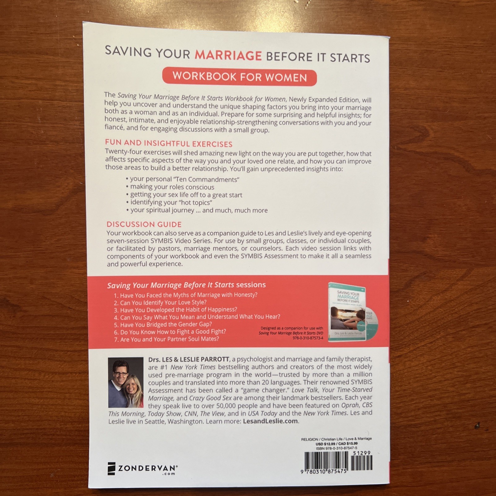 Saving Your Marriage Before It Starts Workbook for Women by Leslie & Les Parrott