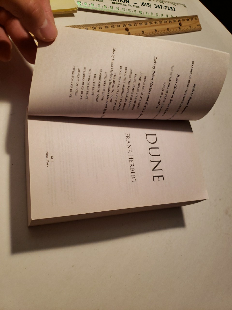 Dune by Frank Herbert Paperback Book