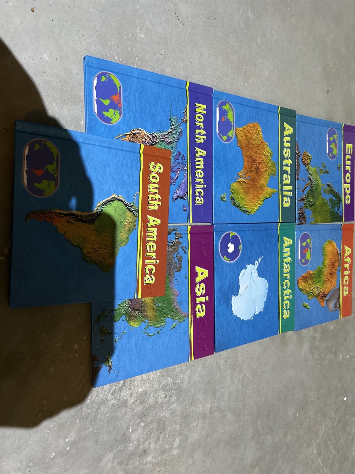 Lot Of Seven Continents by Mike Graf and Robert Snedden (2002, Hardcover)