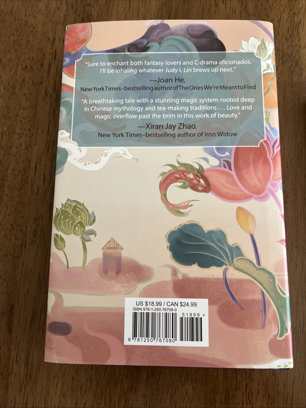 Fairyloot Book of Tea set Magic Steeped in Poison A Venom Dark & Sweet Judy Lin