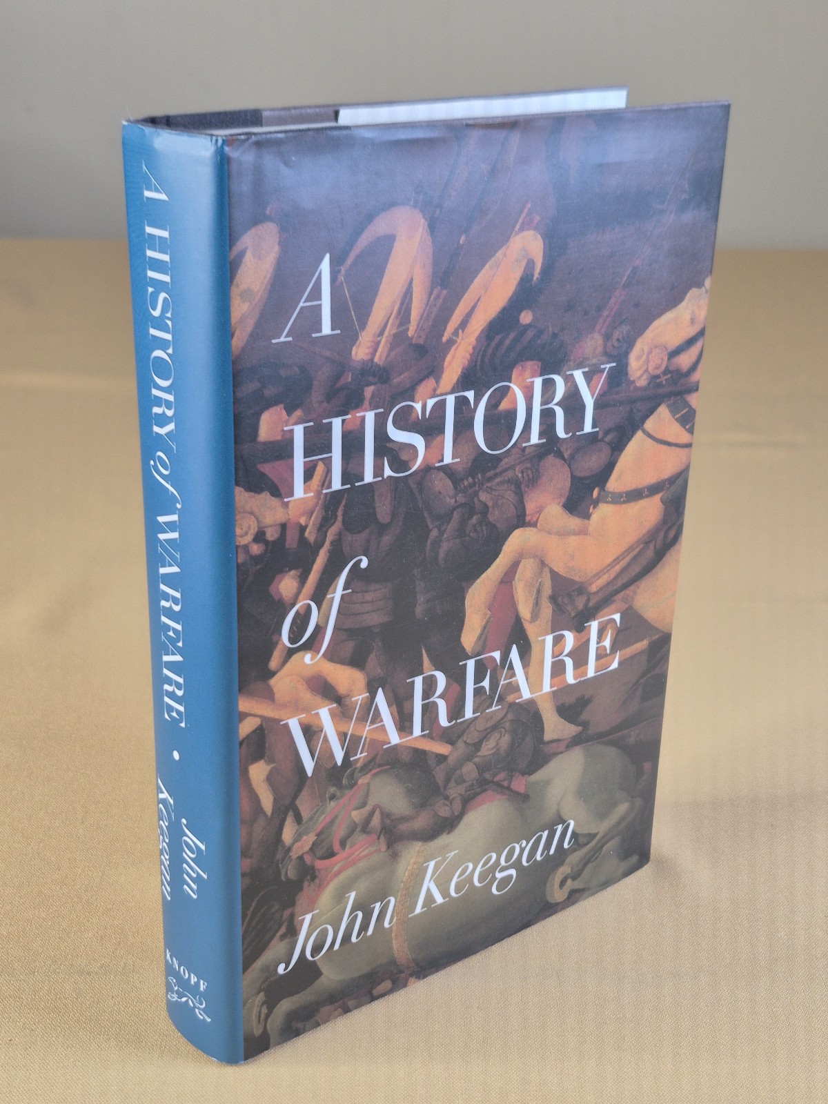 FINE CONDITION – A History of Warfare – John Keegan – Knopf – Hardcover, Jacket