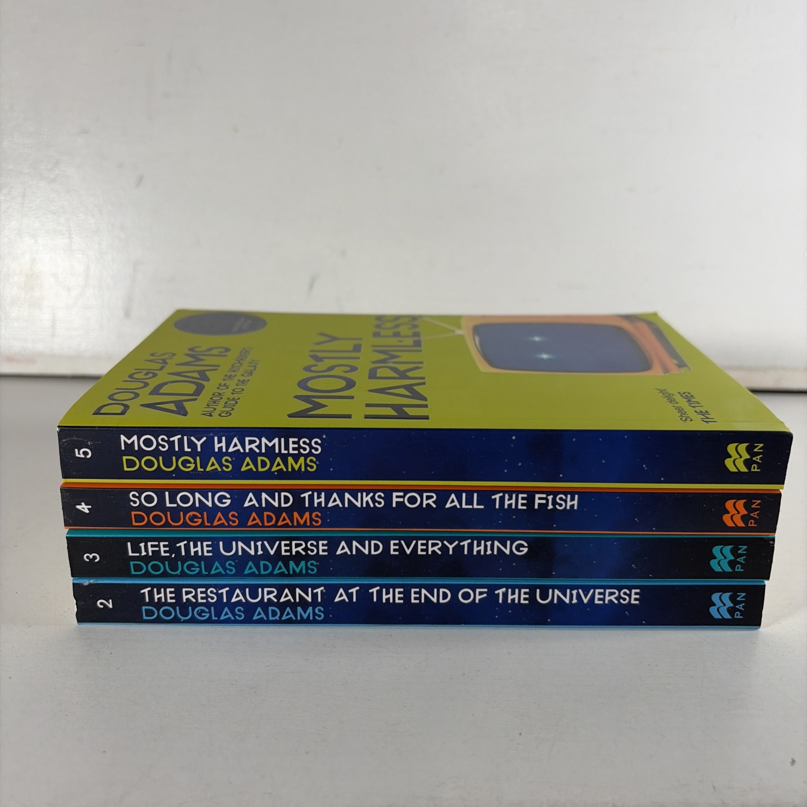 Douglas Adams Lot 4 Paperbacks Books