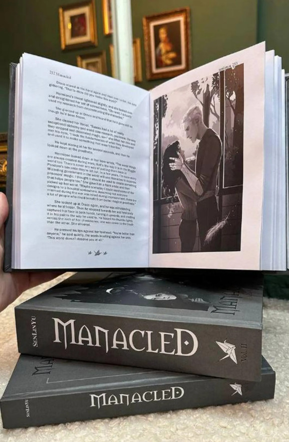 Manacled Book : Complete 3-Volume Hardcover Edition with Illustrations. Manacled