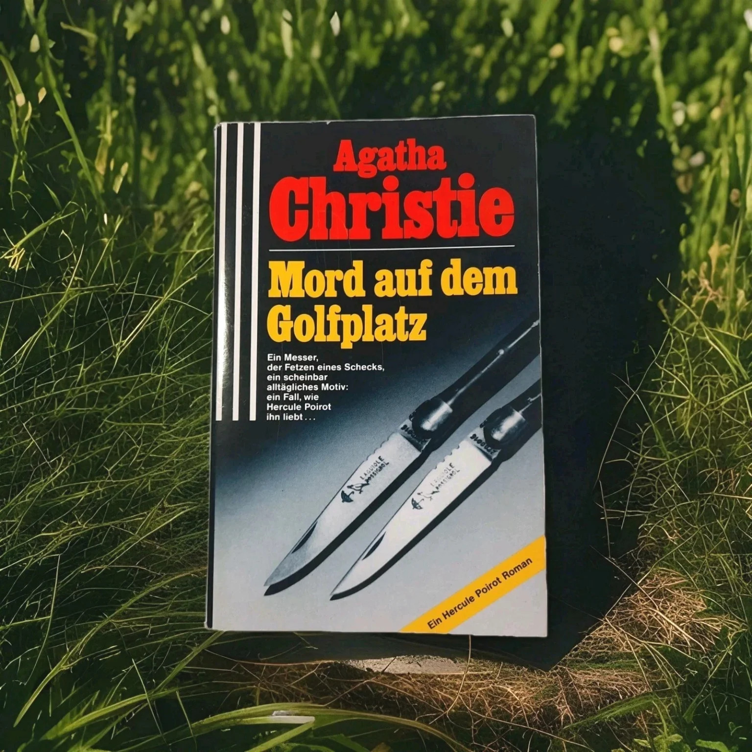 Mord auf dem Golfplatz Agatha Christie German Hercule Poirot Scherz Krimi 1991