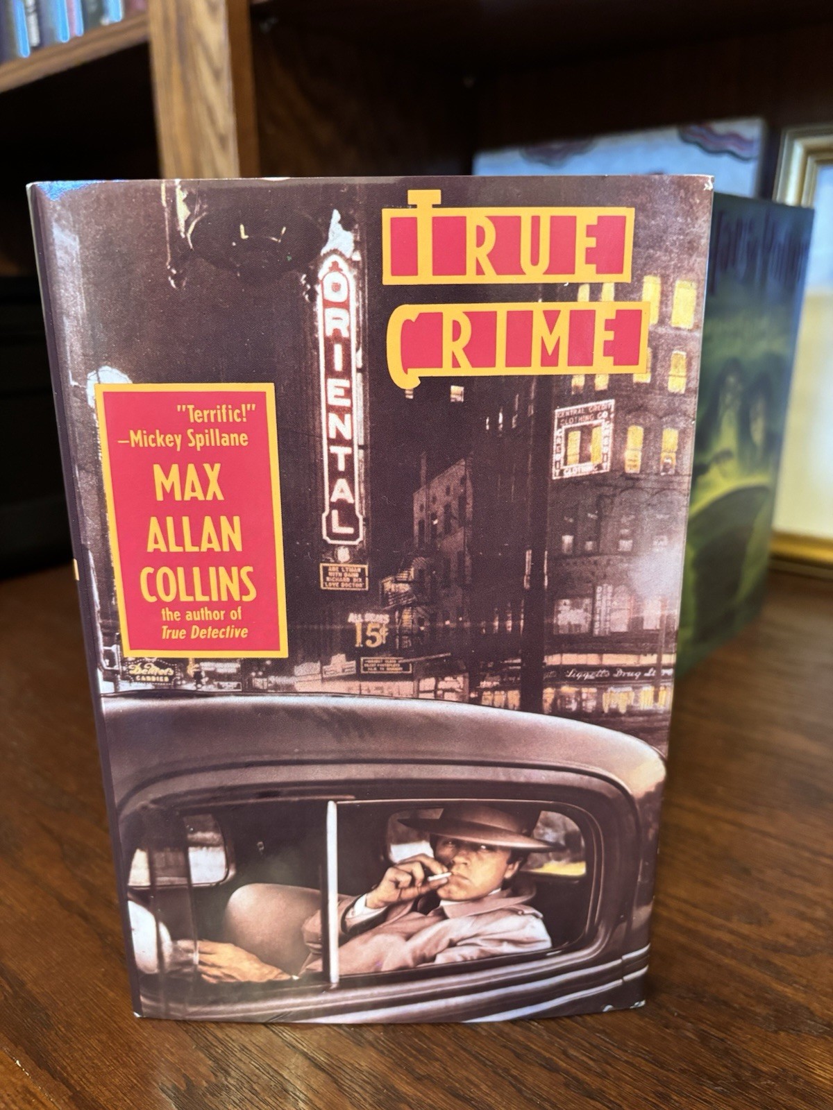 True Crime. Max Allan Collins. 1st HC Ptg. SMP 1984. Very Good Plus
