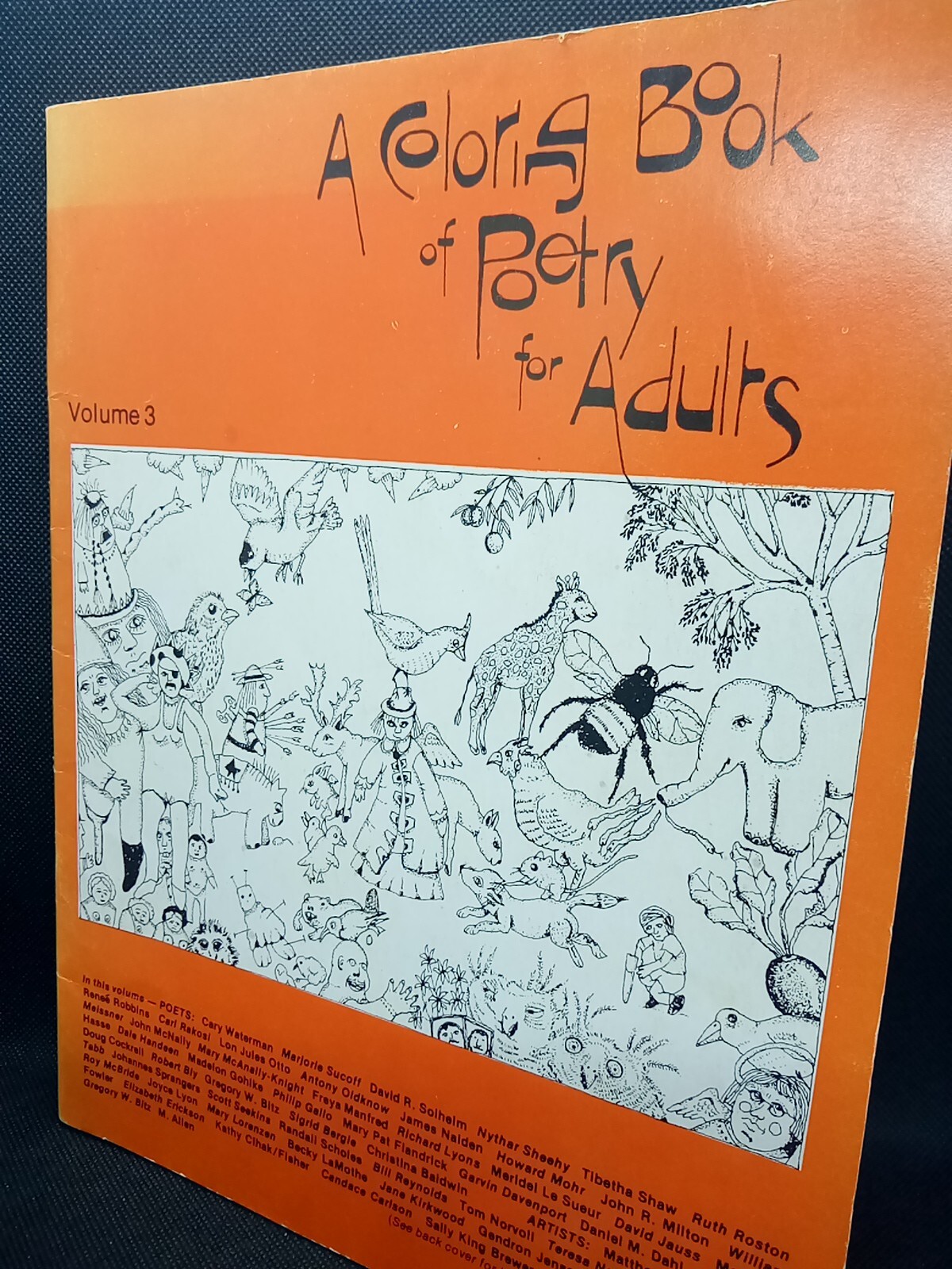 Adult Coloring Book (Lot of 3) – 1 Coloring Book Of Poetry for Adults