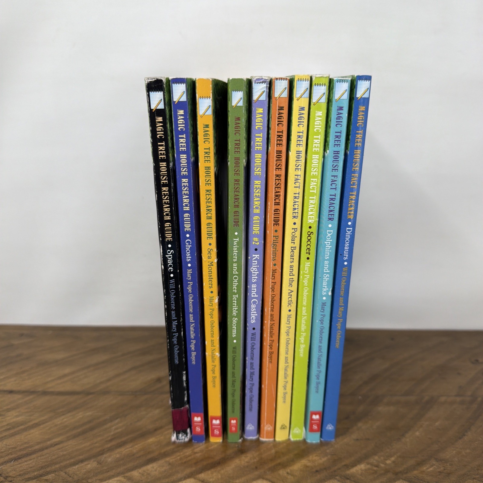 Magic Tree House Fact Tracker Research Guide Lot of 10 Paperback Childrens