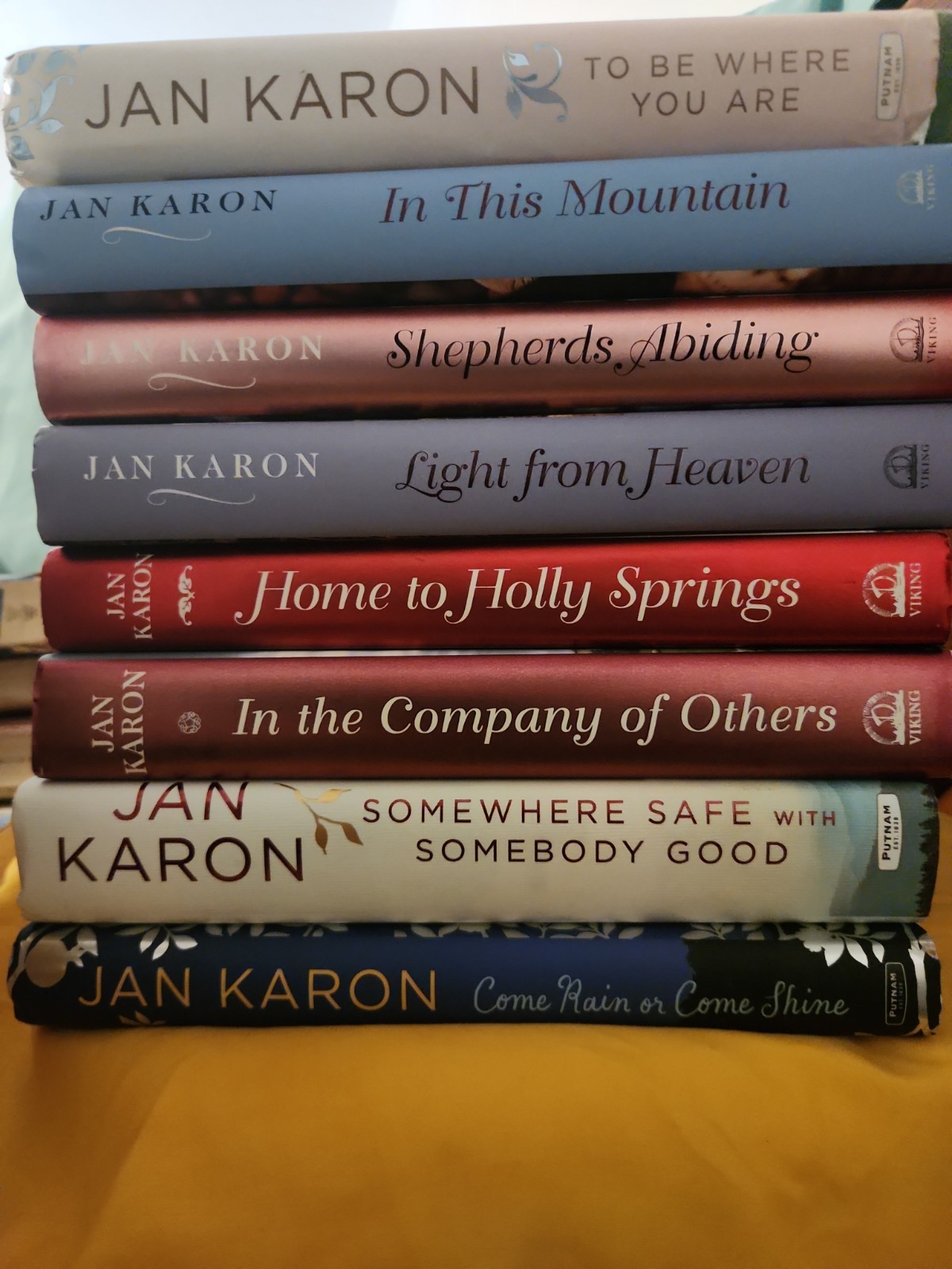 Jan Karon Lot Of 8 Mitford Series Novels