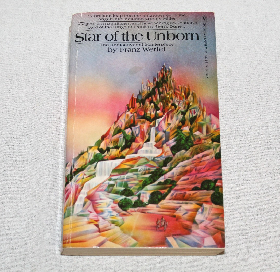 Franz Werfel / Star of the Unborn – Bantam Y7915 – Bantam Edition May 1976 -RARE