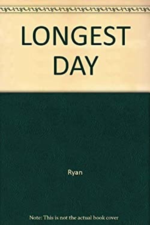 The Longest Day Mass Market Paperbound Cornelius Ryan