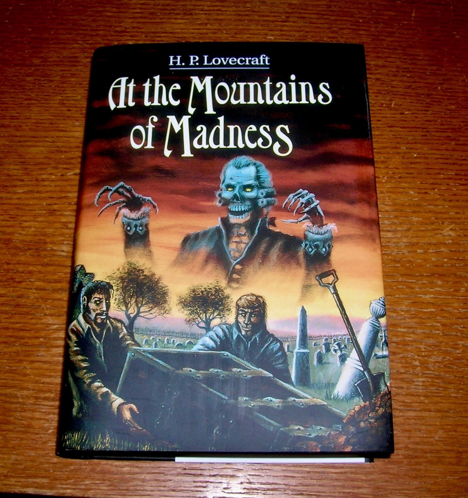 H. P. LOVECRAFT AT THE MOUNTAINS OF MADNESS ARKHAM HOUSE HC OP Good/Fine DJ