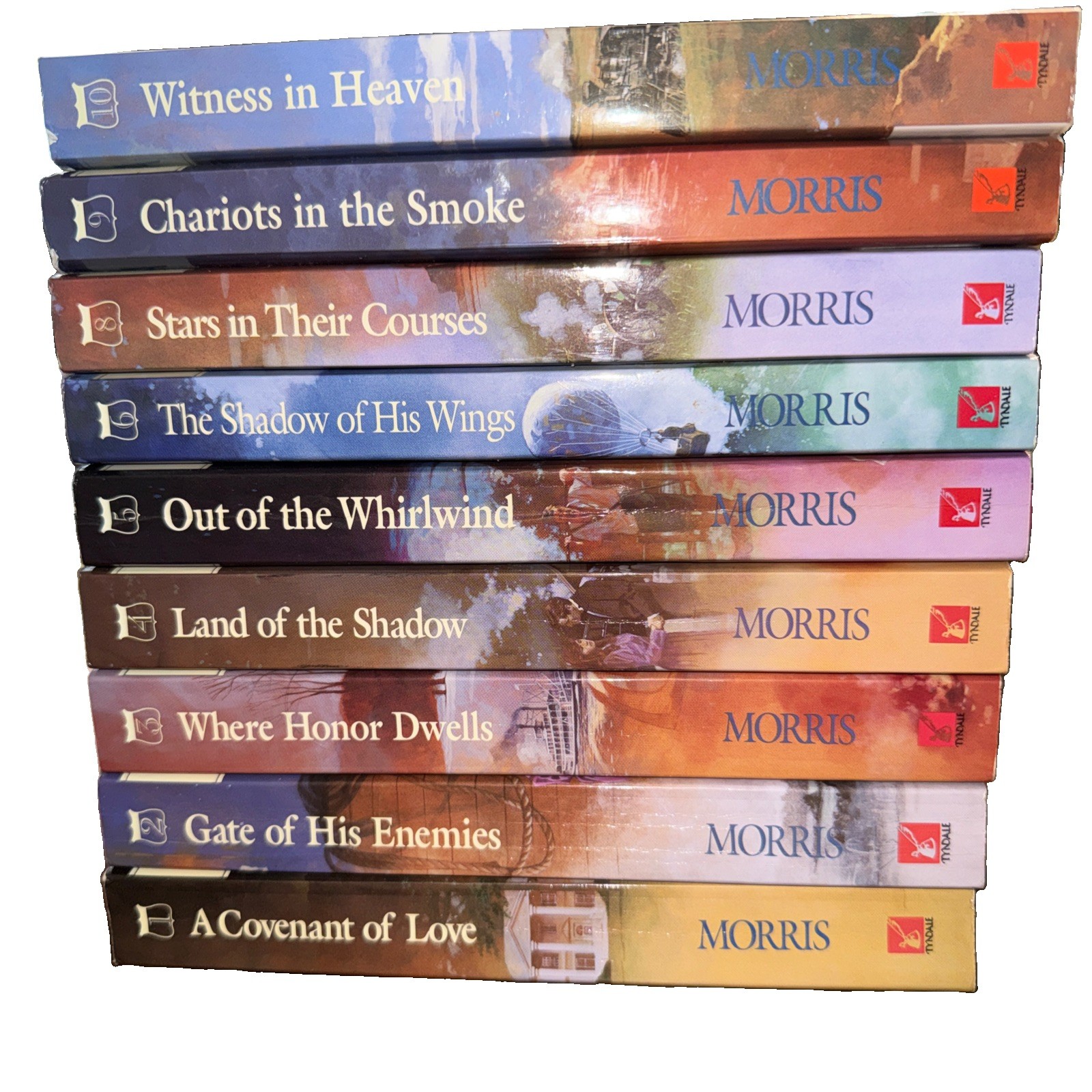 The Appomattox Saga by Gilbert Morris 1-10 (Missing 7) PB Book Set. LIKE-NEW!!