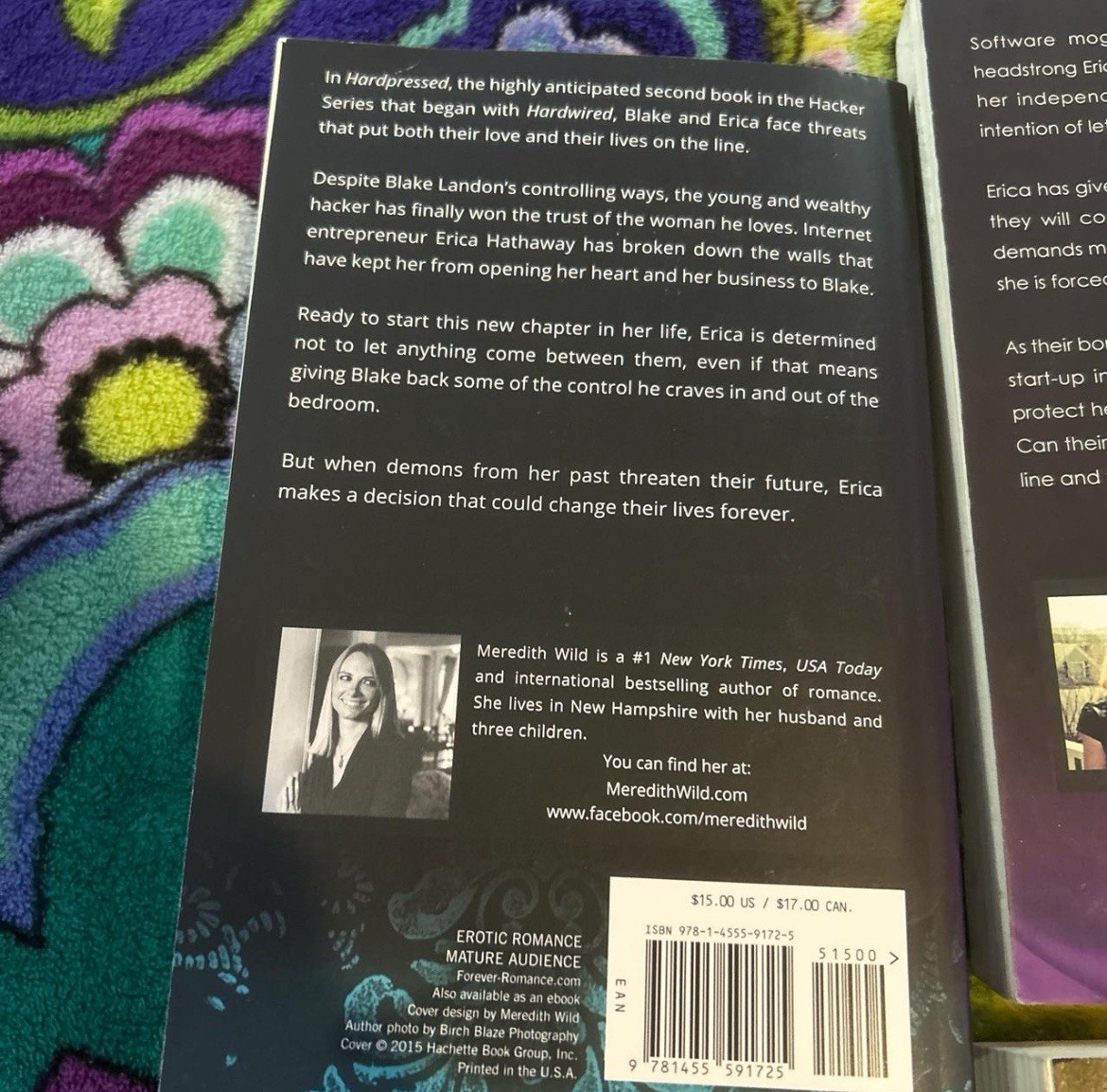 Meredith Wild paperback book collection of 2-5