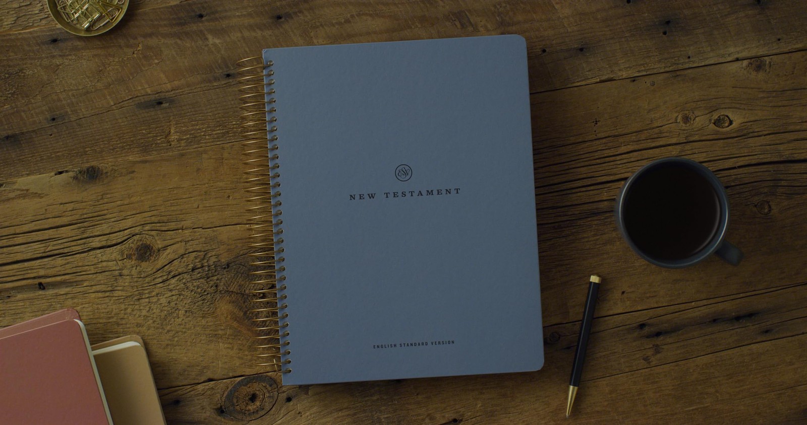 Hardcover Spiral-Bound Journaling Bible New Testament