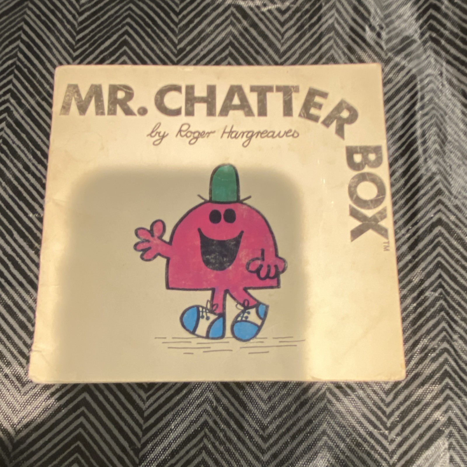 Mr. Men Mr. Chatterbox Paperback Illustrated 1976 Roger Hargreaves