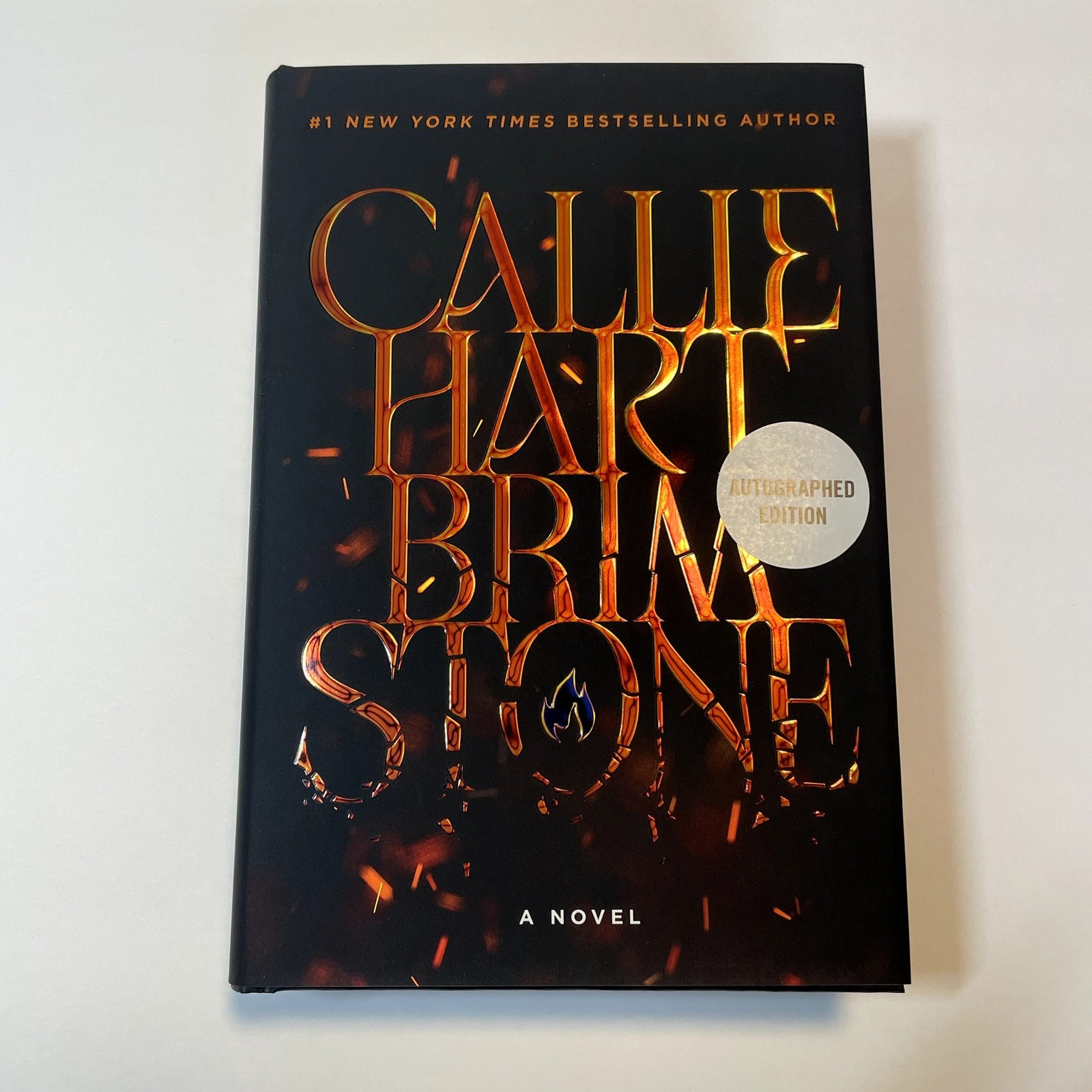 Brimstone Callie Hart Signed Book Autographed Hardcover Deluxe Limited Edition