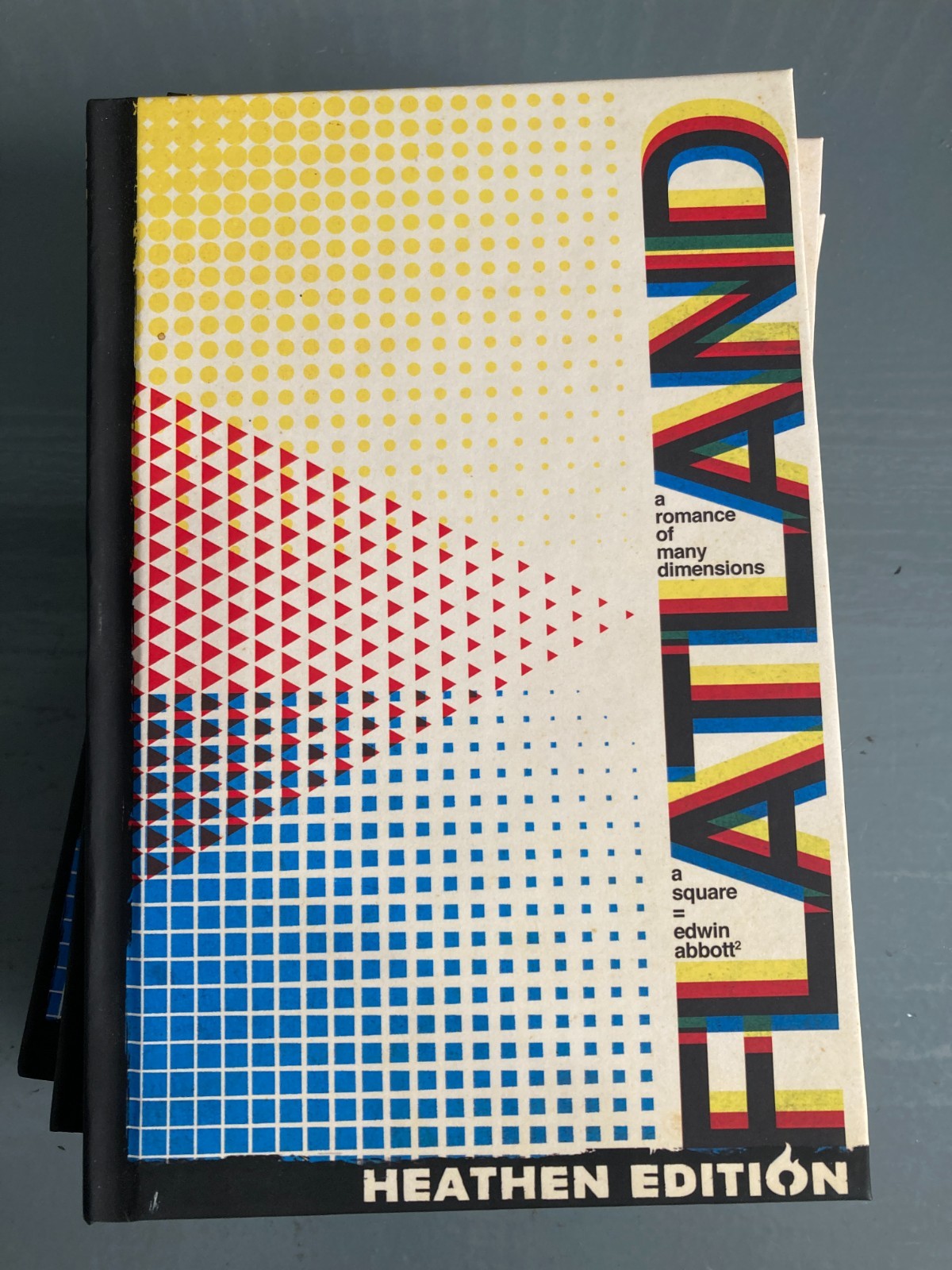 Flatland by Edwin Abbott Abbott (Heathen Edition) HC MISPRINTED MISFIT