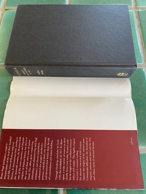 RUSSIA: People & Empire 1552-1917, by Geoffrey Hosking 1997 HarperCollins HC DJ