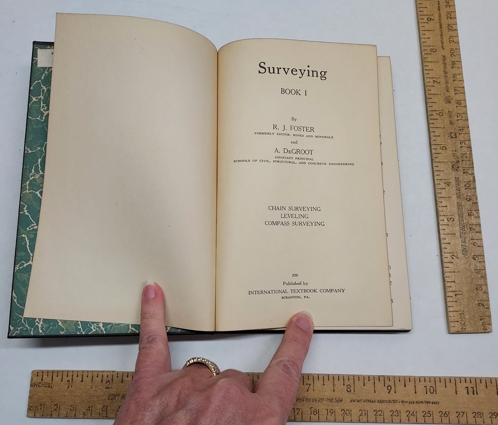 320 – Surveying – BOOK 1 – INTERNATIONAL TEXTBOOK CO