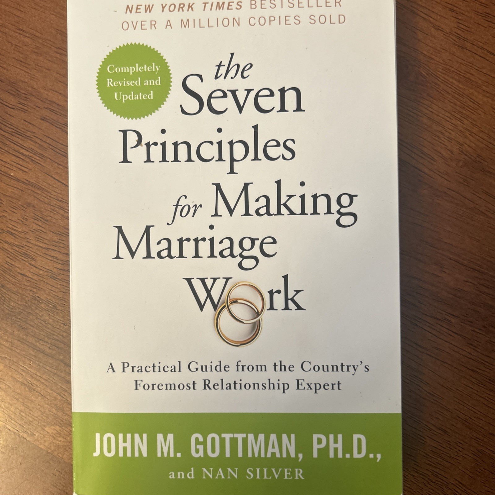 Seven Principles for Making Marriage Work : A Practical Guide from the Country’s