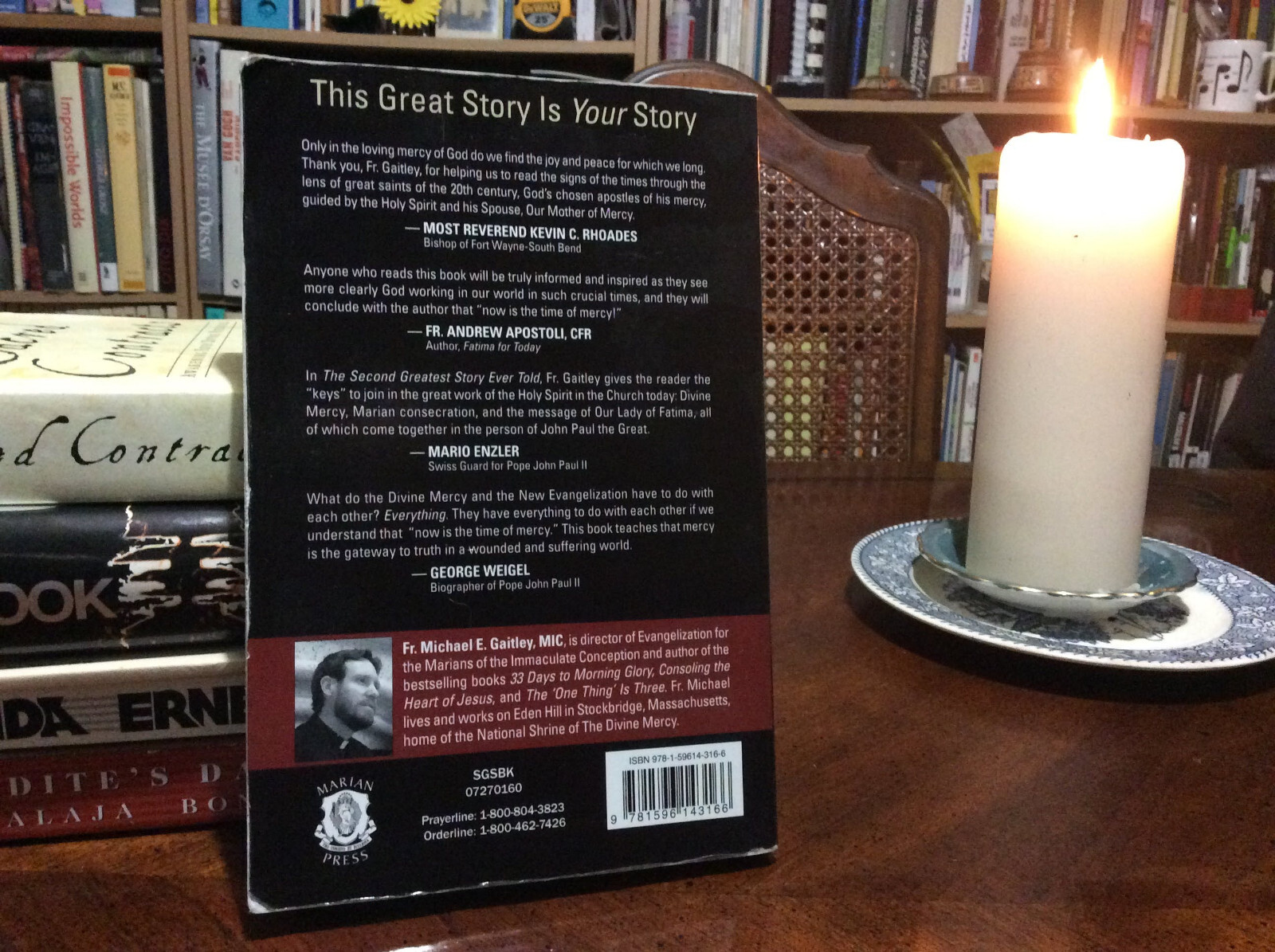 The Second Greatest Story Ever Told by Michael E Gaitley ( 2015 Paperback)