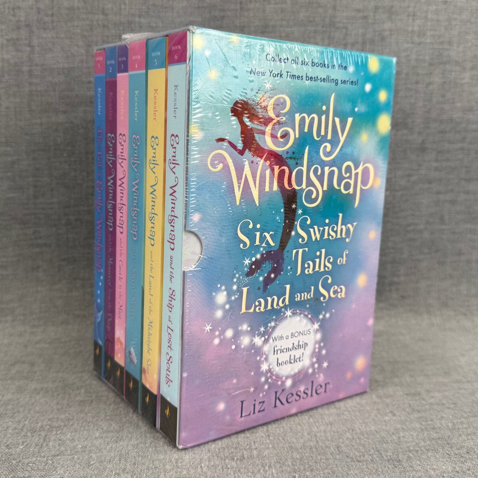 Emily Windsnap Six Swishy Tails Books 1-6 Box Set Liz Kessler New Sealed