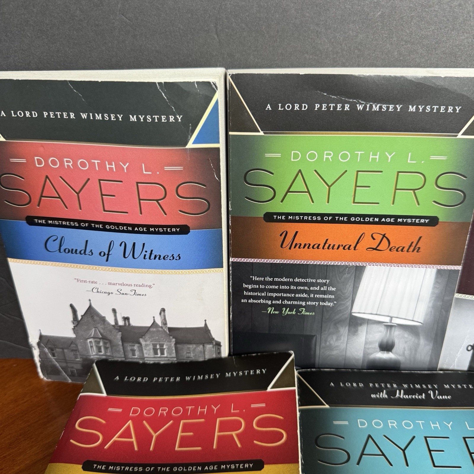Lot: 9 Dorothy L Sayers Books Lord Peter Wimsey Series # 2 3 5 6 7 8 10 12 13
