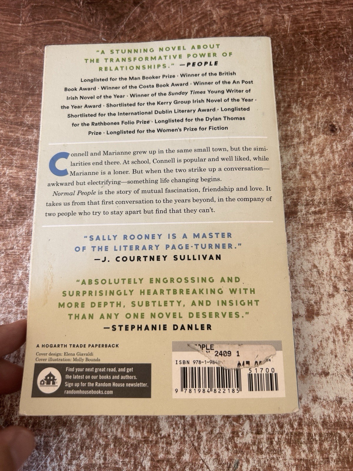 Normal People: A Novel – Paperback By Rooney, Sally