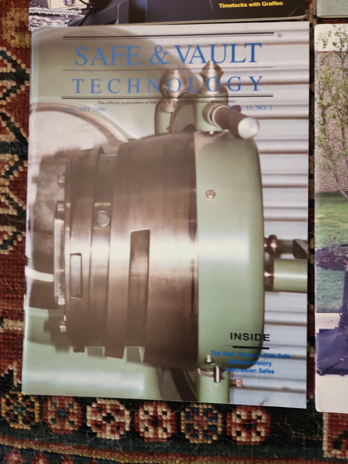 Locksmith – Safe & Vault Technology Magazines (4) Issues from 1996 EXC