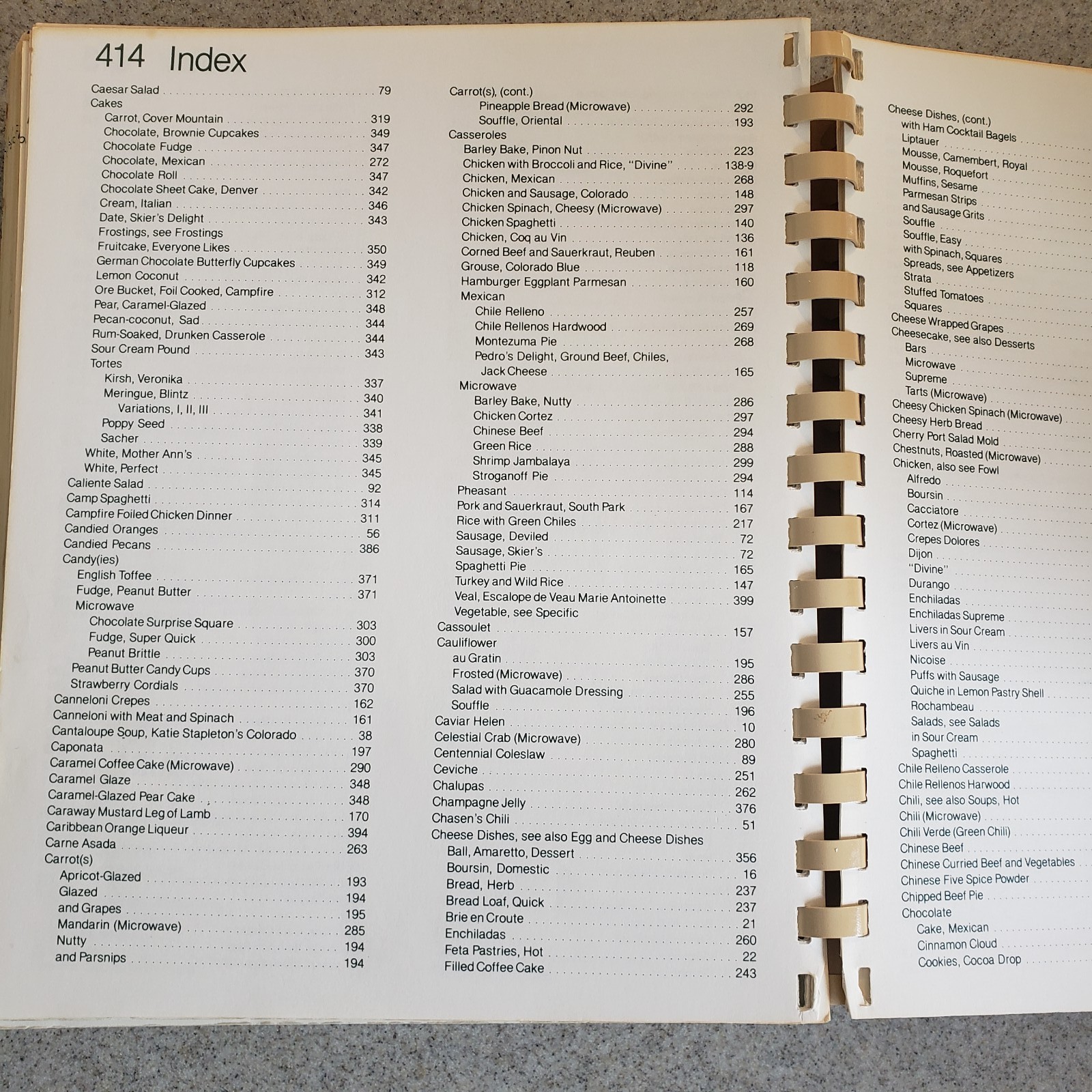 Colorado Cache Cookbook 430 Pages Great Book