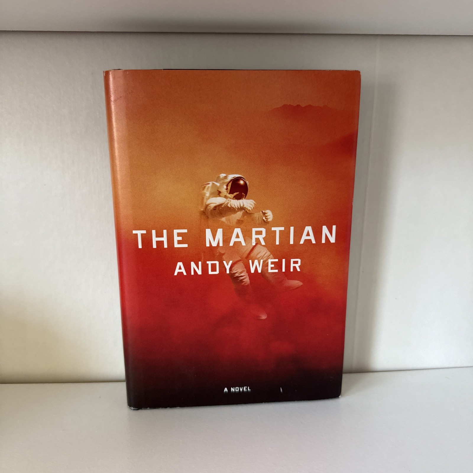 The Martian by Andy Weir (2014, Hardcover) First Edition/Late Print, VG, HCDJ