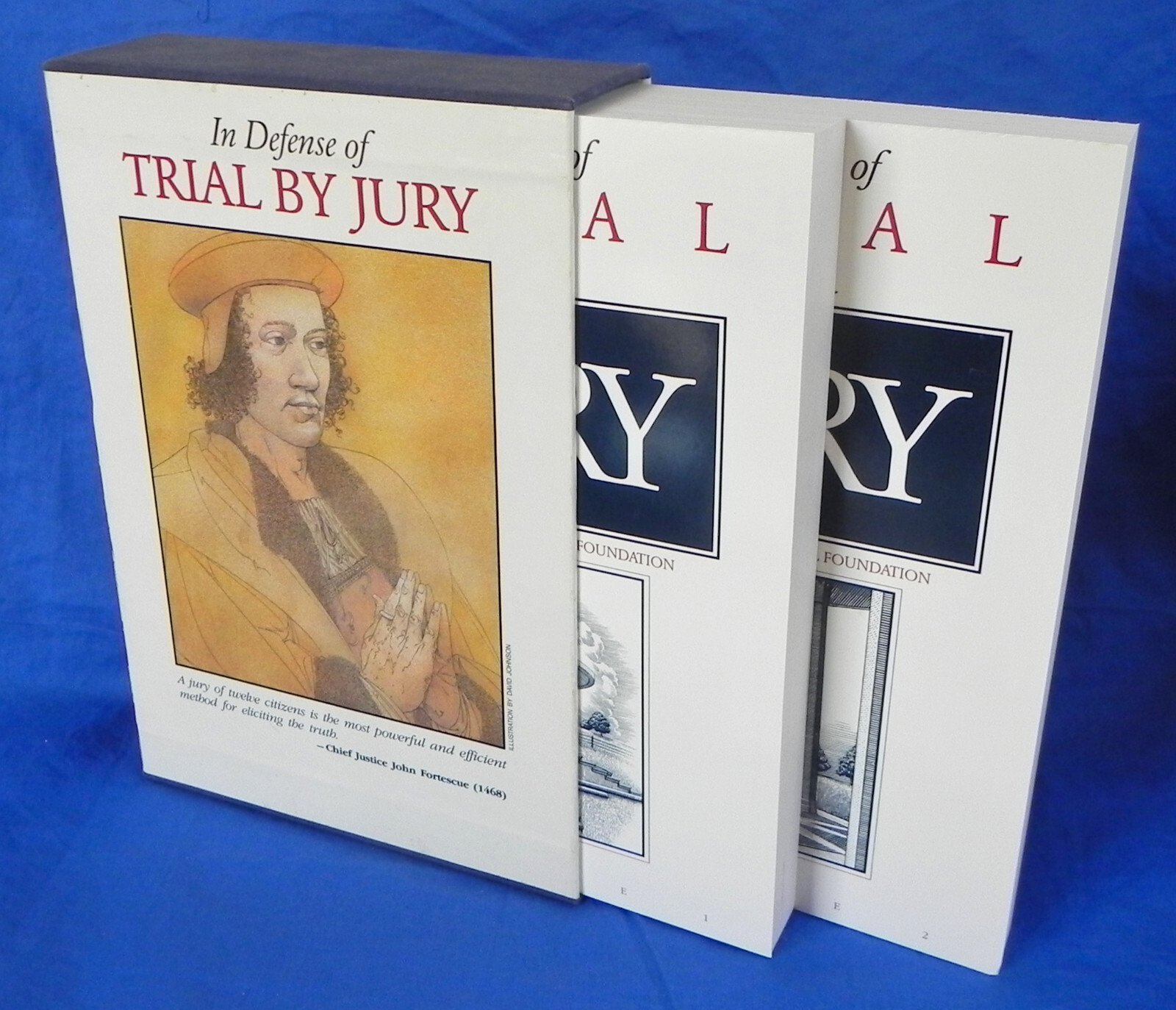 “In Defense of Trial by Jury” Volumes 1 & 2 Softcover Books + Slipcase, Few 1993