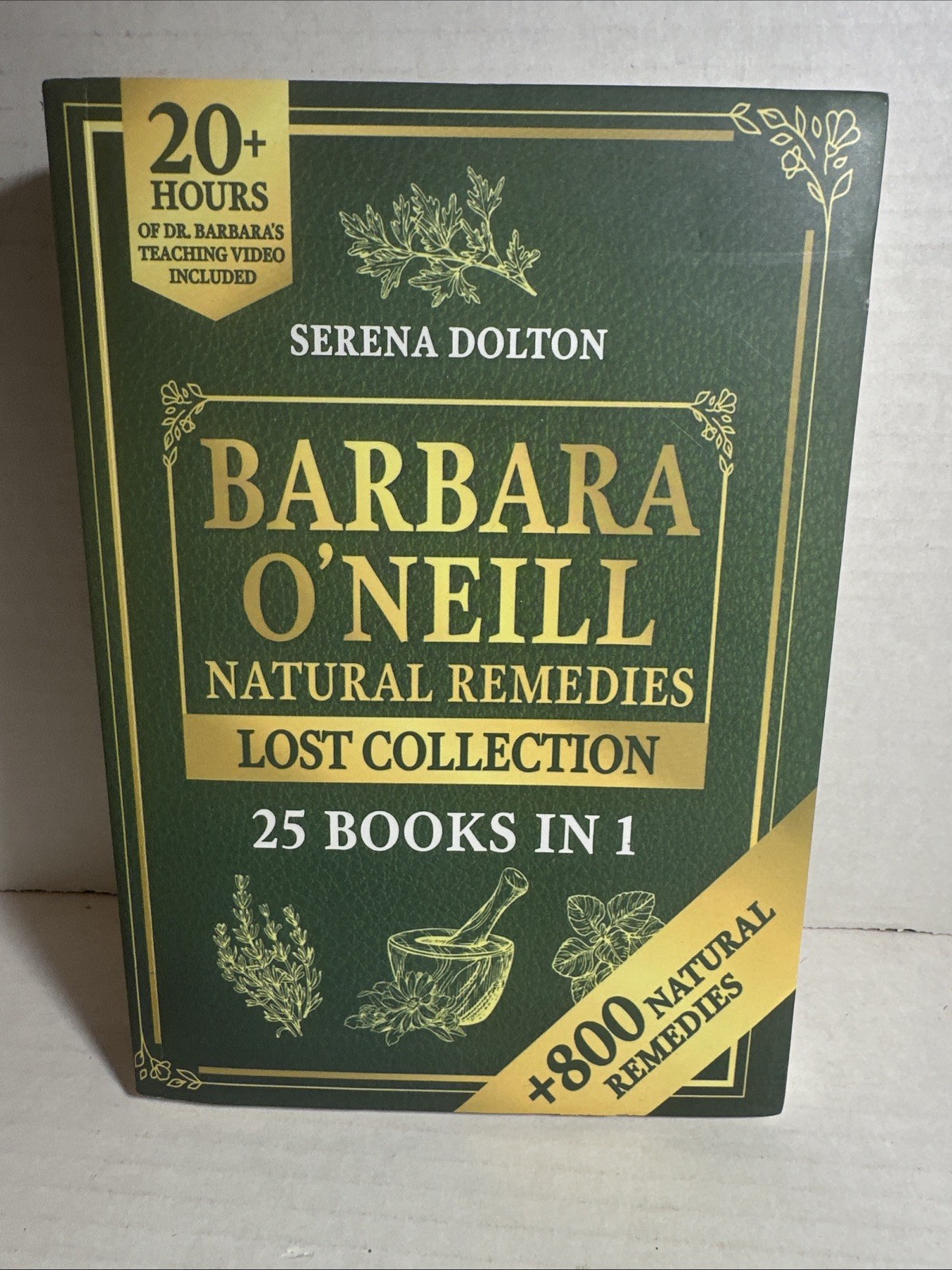 Barbara O’Neill Natural Herbal Remedies Complete Collection 25 Books in 1