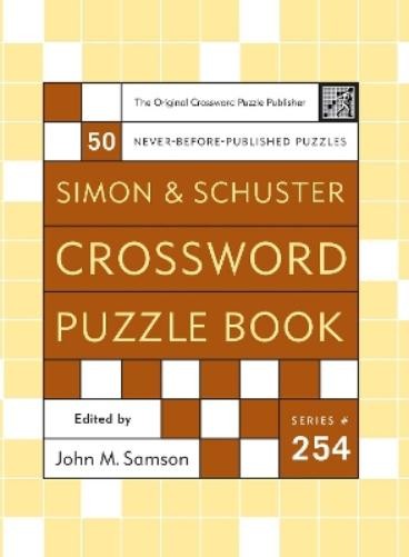 John M. Samson Simon and Schuster Crossword Puzzle Book (Paperback) (UK IMPORT)