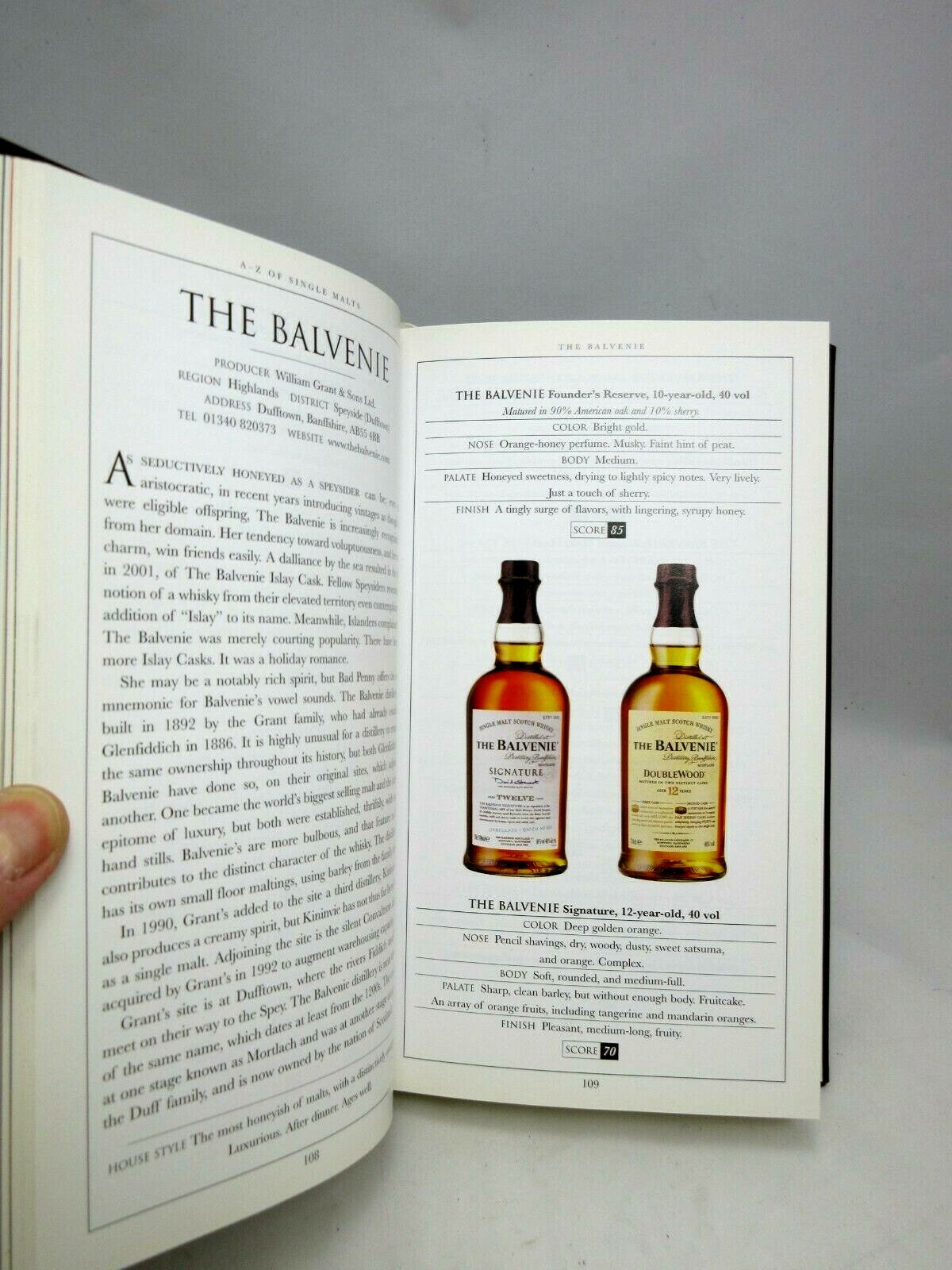 Complete Guide to Single Malt Scotch M Jackson Leather Bound Cover 6th Edition